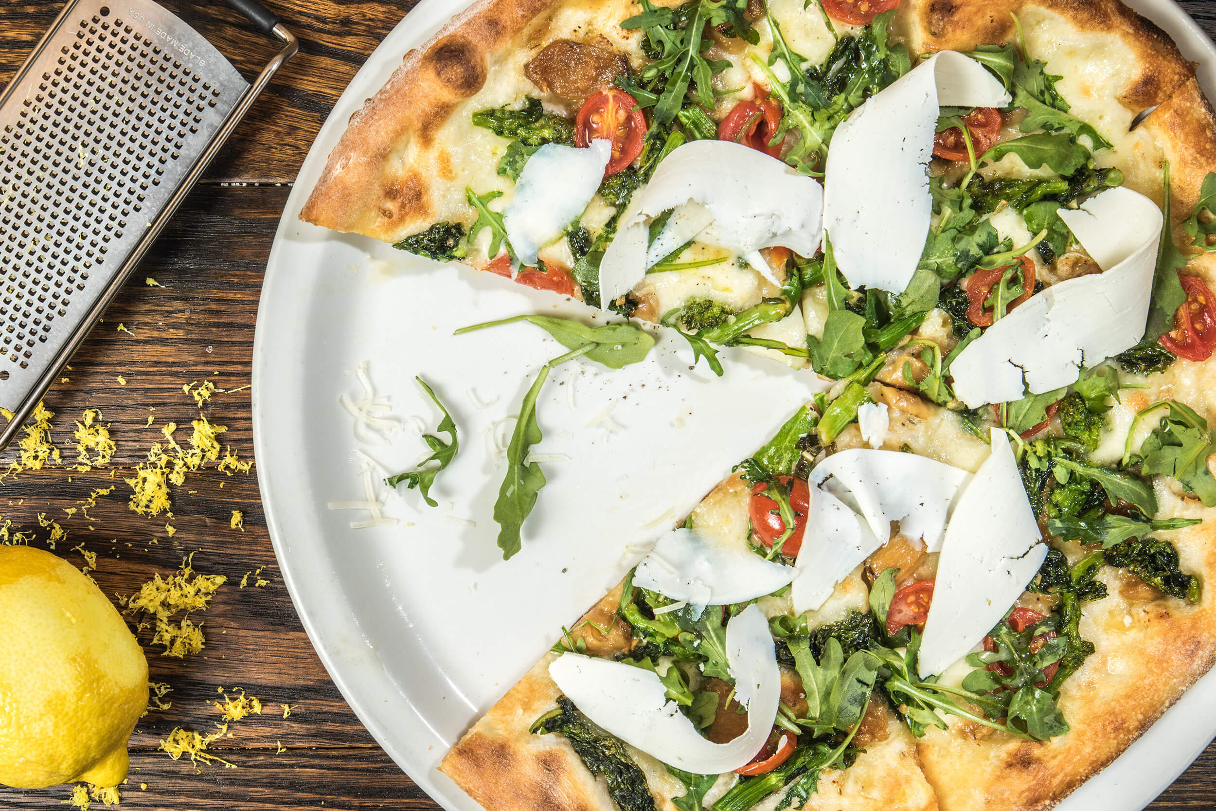 Here’s a new, revolutionary recipe for making a wonderful pizza